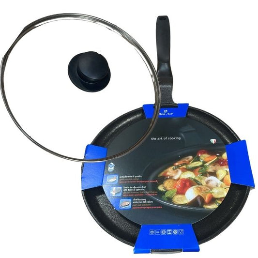 Injera badela Pfanne + Deckel 28cm