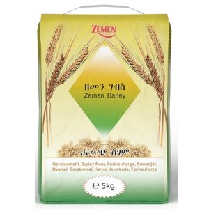 Gerstenmehl, Sigem, barley flour 5Kg  Marke: Zemen