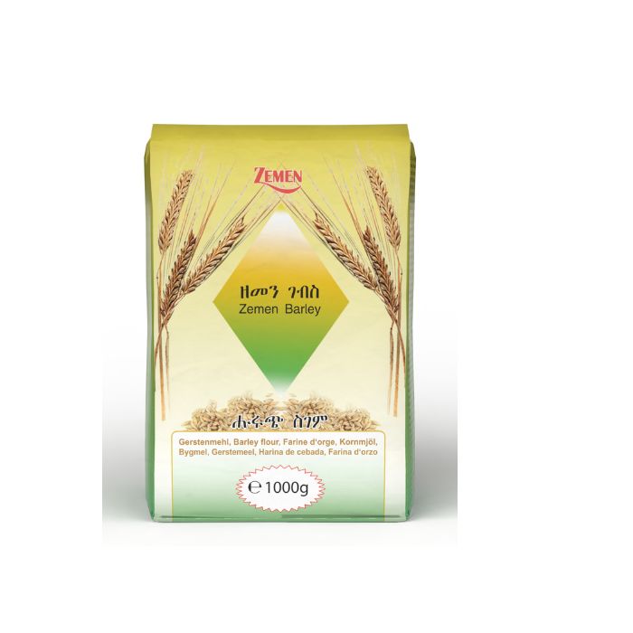 Gerstenmehl, Sigem, barley flour 1 Kg  Marke: Zemen