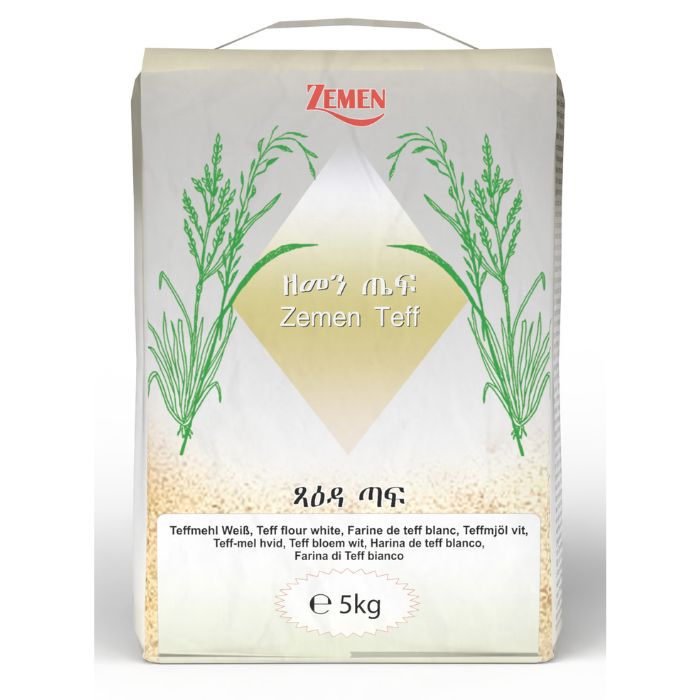 ሓርጭ ቴፍ፣ ጸሊም – 5ኪሎ (ET) ምልክት ንግዲ: ዘመን