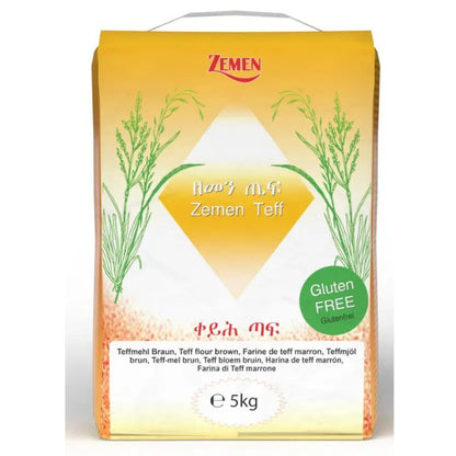 ሓርጭ ቴፍ፣ ጸሊም – 5ኪሎ (ET) ምልክት ንግዲ: ዘመን